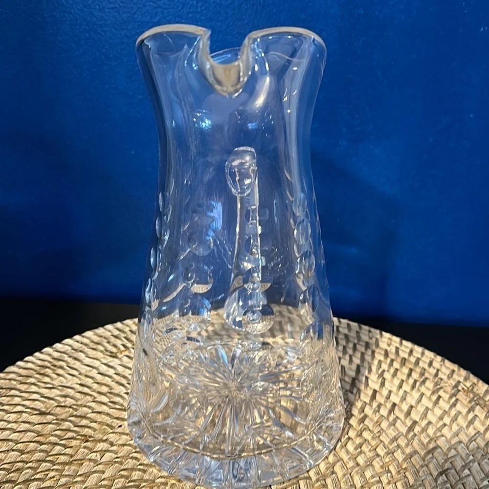 NWT Impulse LUXEMBOURG CRYSTAL 50 Ounce Clear PITCHER